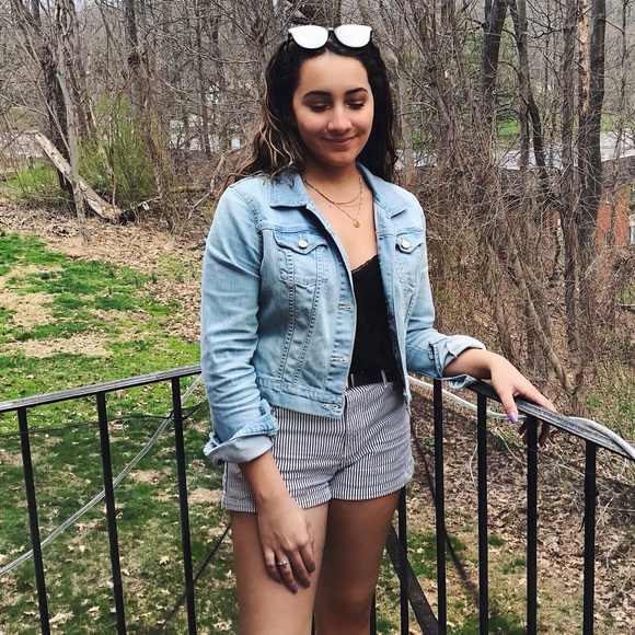 Old Navy Jackets & Blazers - Cropped Denim Jacket